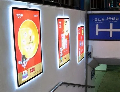 四川向日葵污视频廣告製作磁吸燈箱流程與優勢